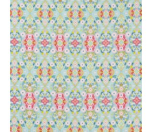 Baumwolle - Julia Ornamente türkis